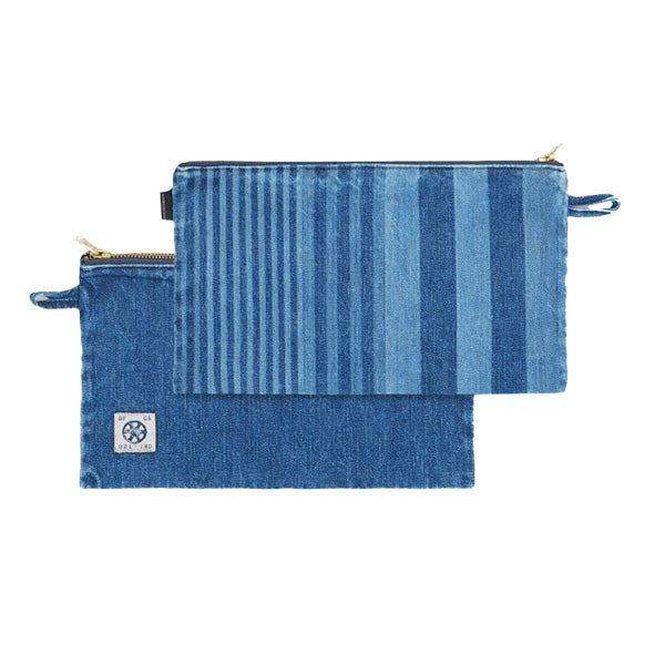 REGI STRIPE DENIM CARRY CASE