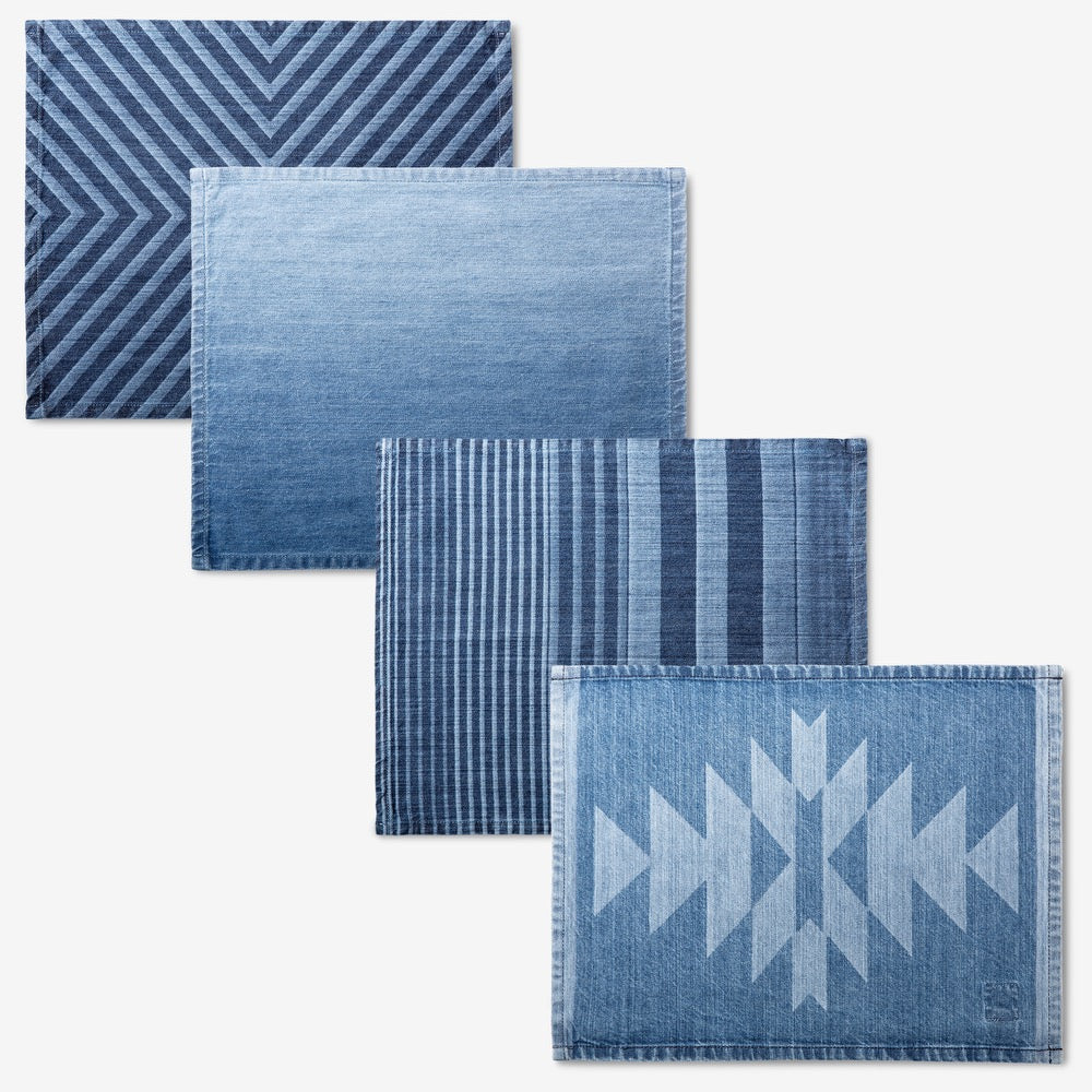 BUNDLE - FOUR DENIM PLACEMATS