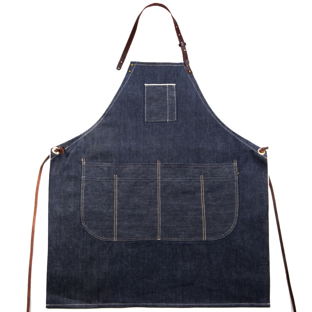 Denim Aprons | Mi Cocina – MI COCINA / UBI-IND