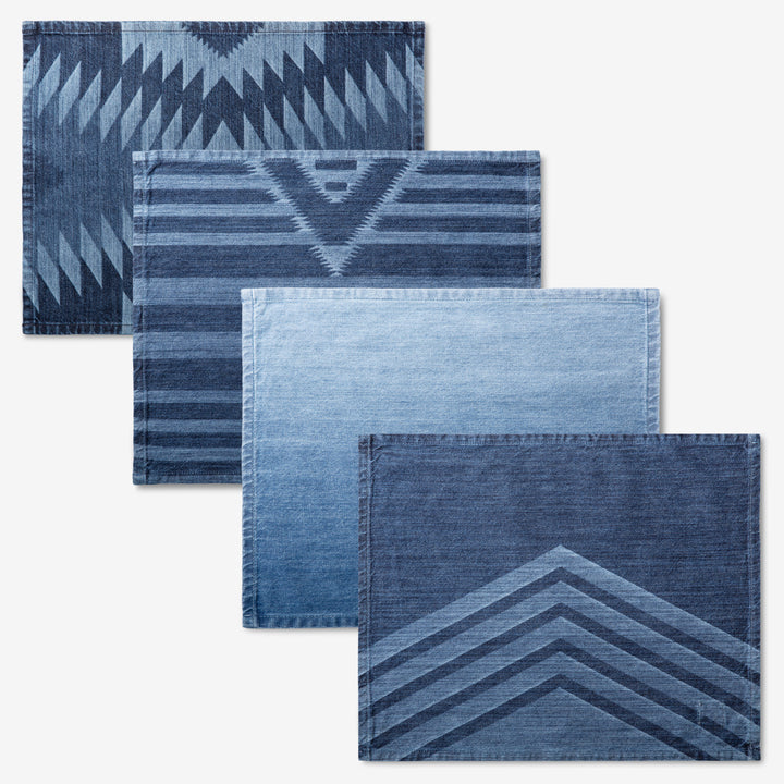 BUNDLE - FOUR DENIM PLACEMATS