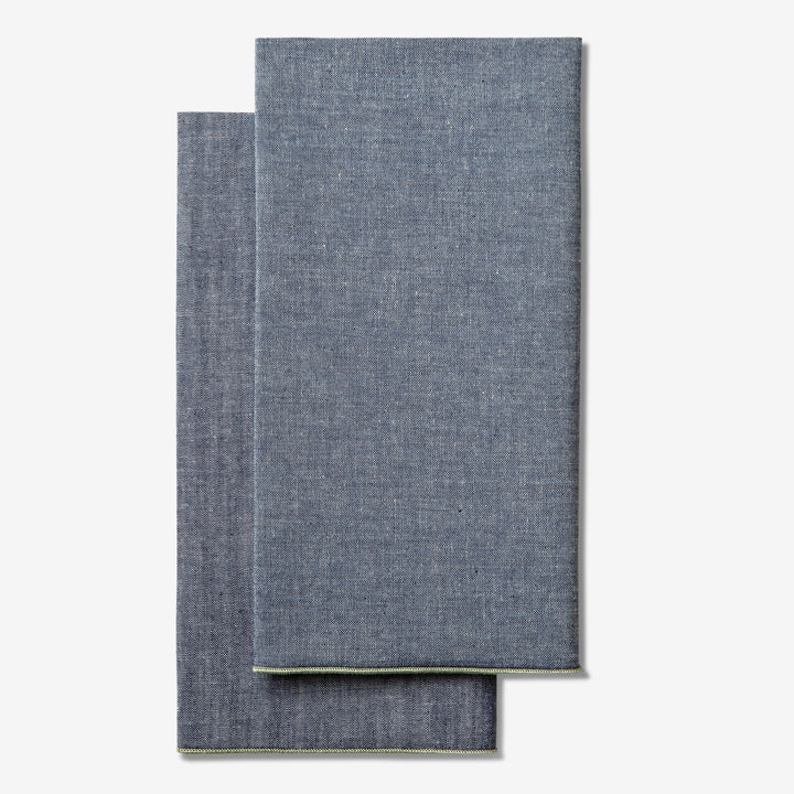 CHAMBRAY NAPKIN MERROW EDGE
