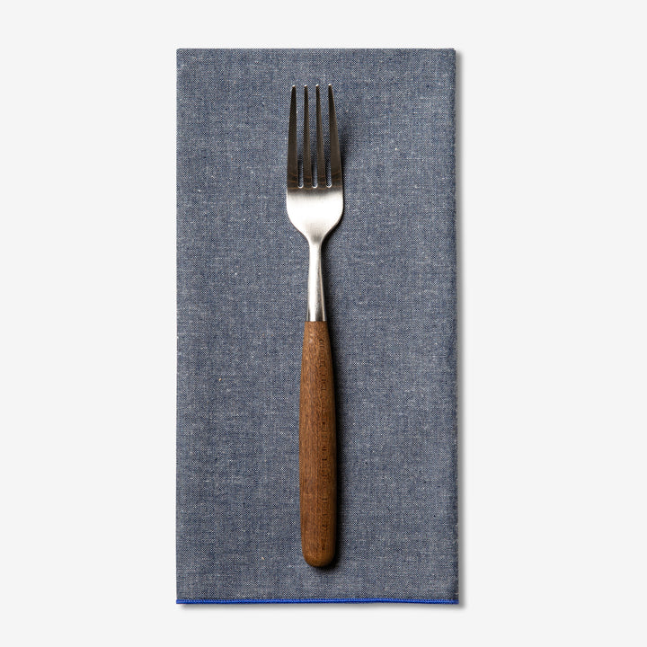 CHAMBRAY NAPKIN MERROW EDGE