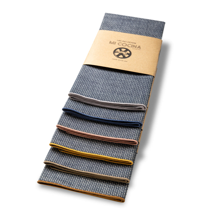 DOBBY CHAMBRAY NAPKINS - THE O&